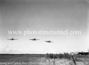 Spitfire fighters at Williamtown RAAF base Newcastle. April 1, 1943. (17)