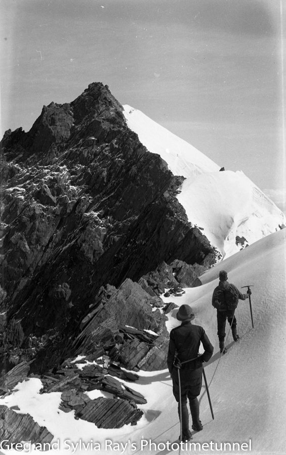 Summit of Mt Strachan. Australian lawyer Marie Byles' expedition to the ...