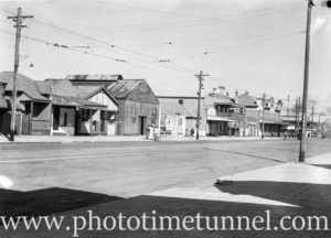 Street scene in Carrington, Newcastle, NSW, January 31, 1937. (2)