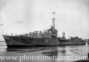 HMAS Bataan in Newcastle, NSW, March 27, 1946. (2)
