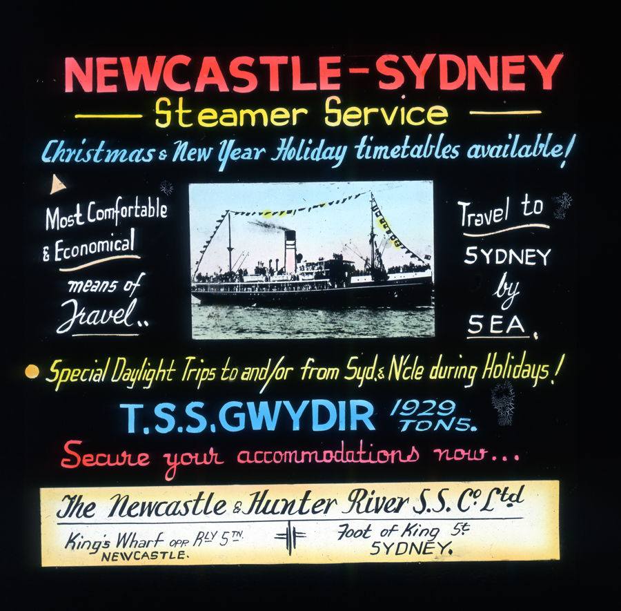 You are currently viewing By steamer overnight to Sydney