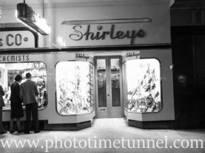 Shirleys shoe store in Soul Pattinson building, Hunter Street Newcastle, December 11, 1940.