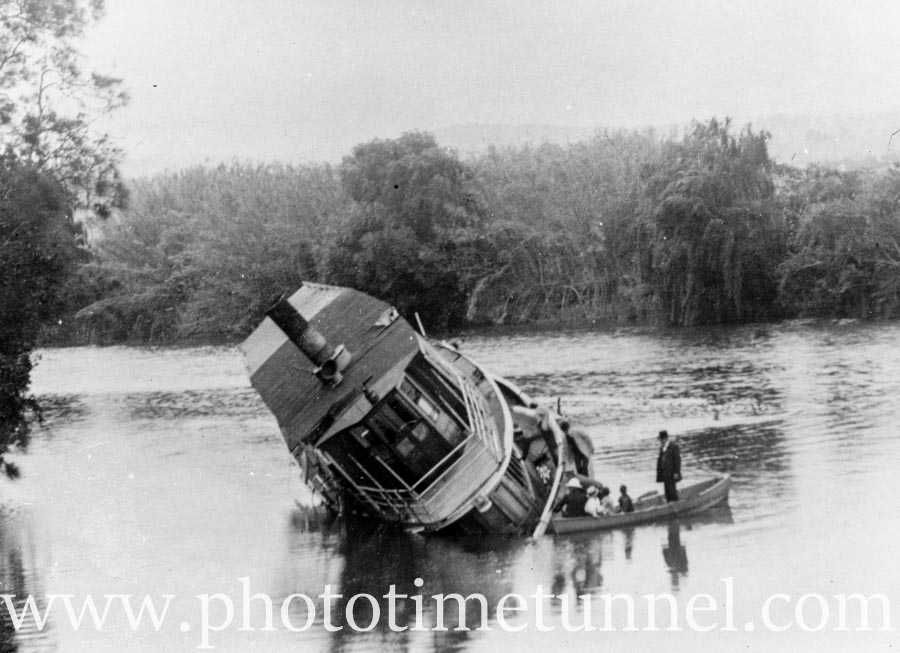 Read more about the article A Paterson River incident: when the Guthrey ran aground.