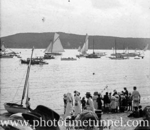 Regatta at Manly, NSW, January 29, 1912.