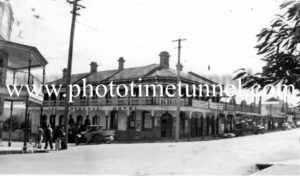 Exchange Hotel, Tenterfield, NSW, c1940s.