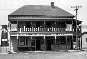 Exchange Hotel, Ulmarra, NSW, circa 1950s.