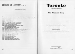 Toronto, the Pictorial Story (secondhand book)