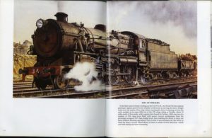 The Railway Art of Kenneth G. Bowen. (secondhand book)