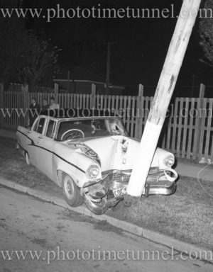 Car accident scene, NSW, October 14, 1963. (2)
