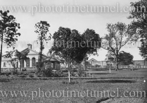 East Maitland courthouse and gaol, NSW, circa 1930s.