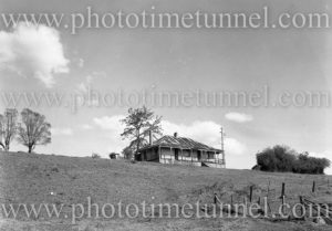 Coal baron John Brown’s old house, Minmi, NSW, August 18, 1965.