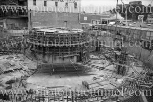 Newcastle “Roundhouse” administration centre under construction, 1973. (2)
