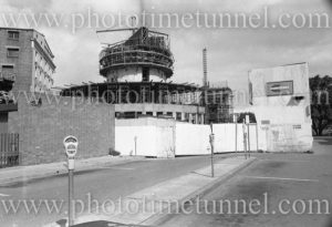 Newcastle “Roundhouse” administration centre under construction, October 1974. (2)