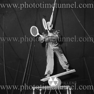 Juggler with Bullen’s Circus, 1961.