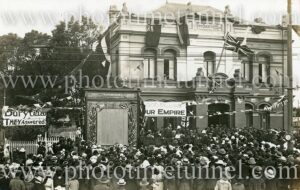 Five Dock (Sydney) School of Arts and unveiling of Great War honour roll, circa 1915