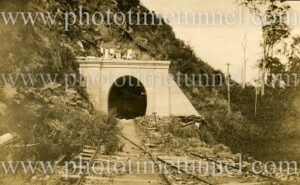 Tunnel on the Dorrigo railway line, NSW, circa 1915-1920