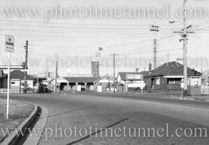 Newcastle Showground entrance, Broadmeadow, February 24, 1969.