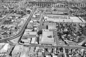 Aerial view of Charlestown Square development (Newcastle), NSW, 1979 (2)