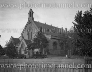 Presbyterian Church, Wagga Wagga, NSW, circa 1930s.