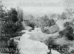 Gresford Crossing, Paterson River, NSW. Circa 1900
