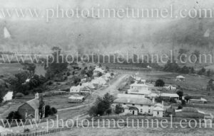 Paterson township, NSW. Circa 1900
